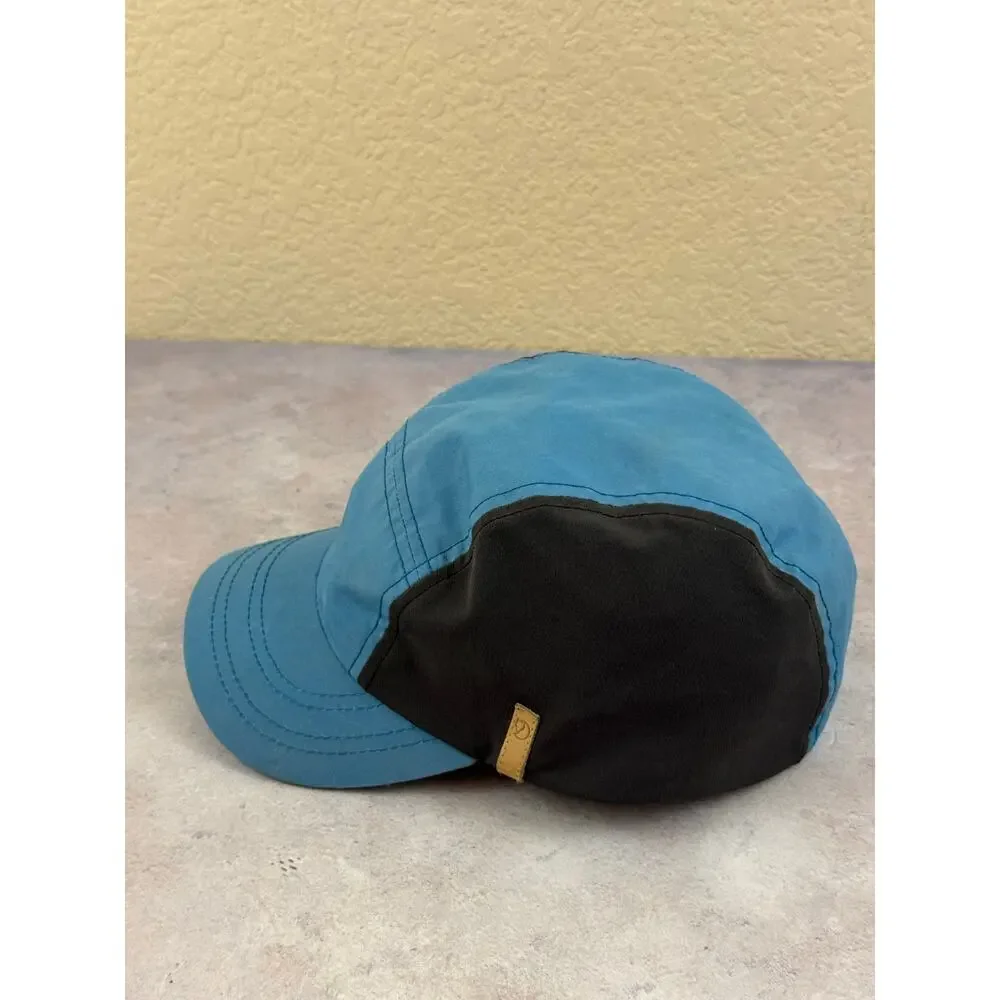 Fjall Raven Keb Trekking Hat Cap Large / XL Flex-fit Blue Black Hiking Camping